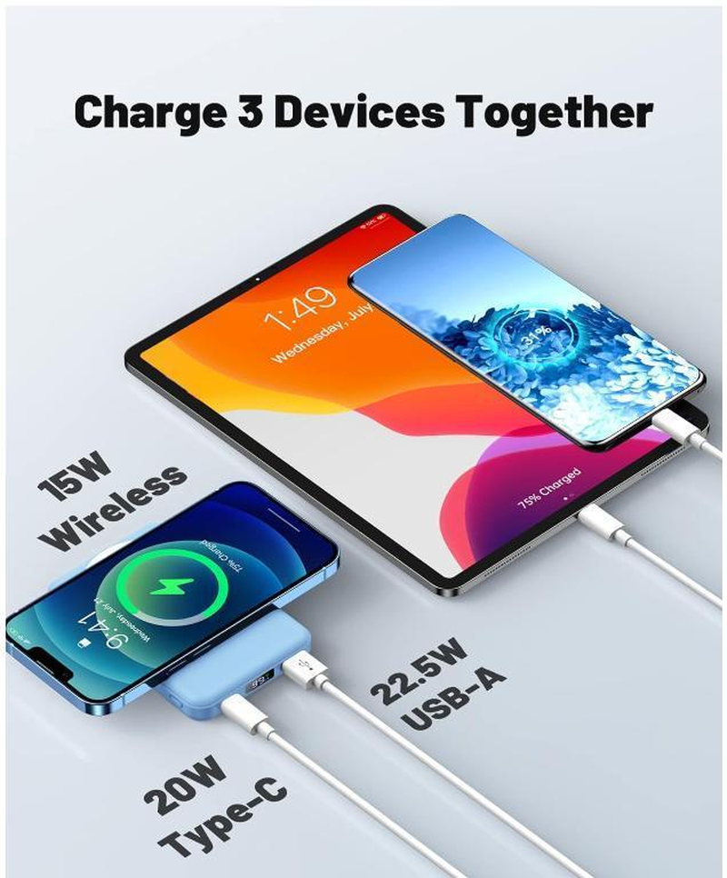 Cargador Rápido Inalámbrico para Iphone